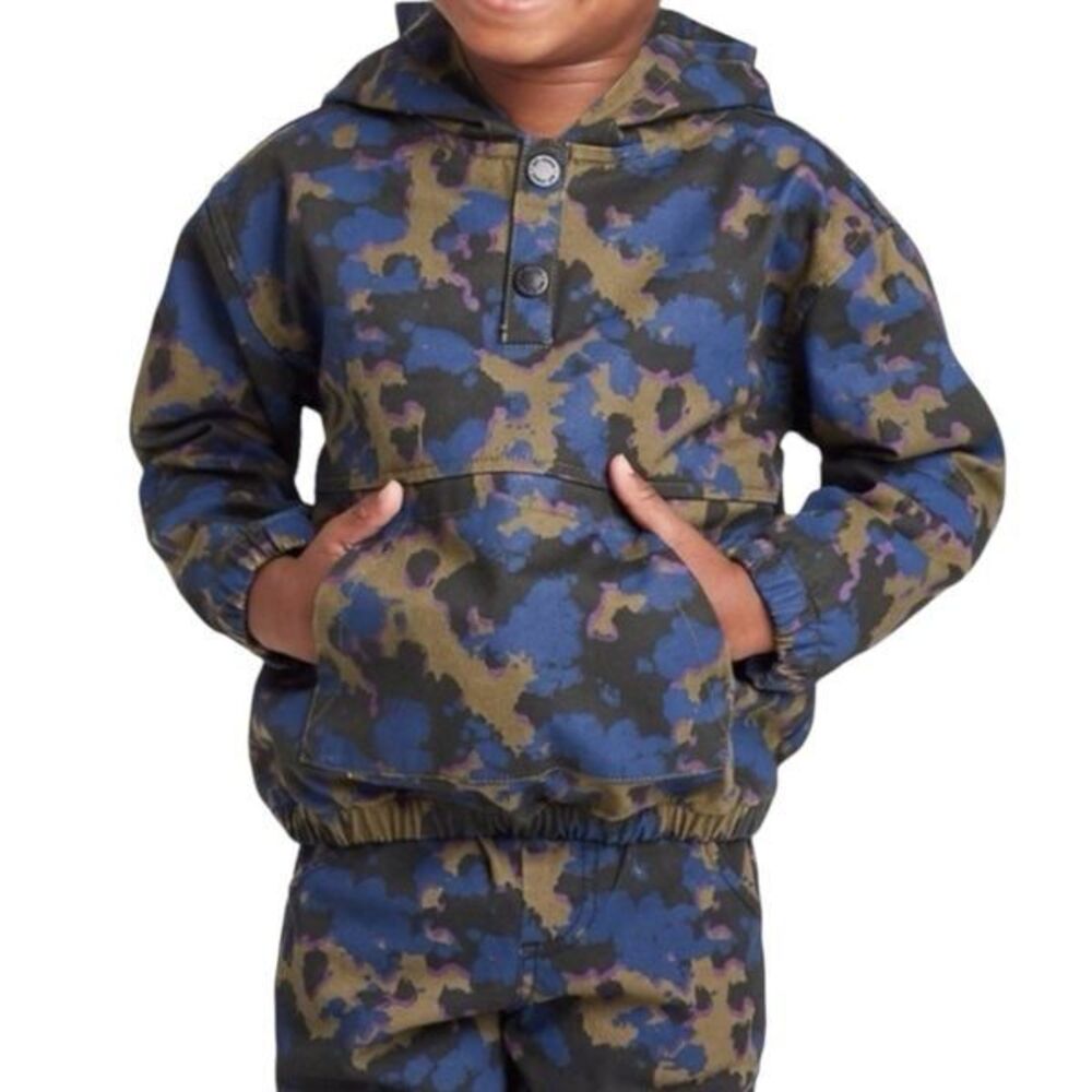 Art Class Boys Camo Pullover Lightweight Hoodie | Size 2T
